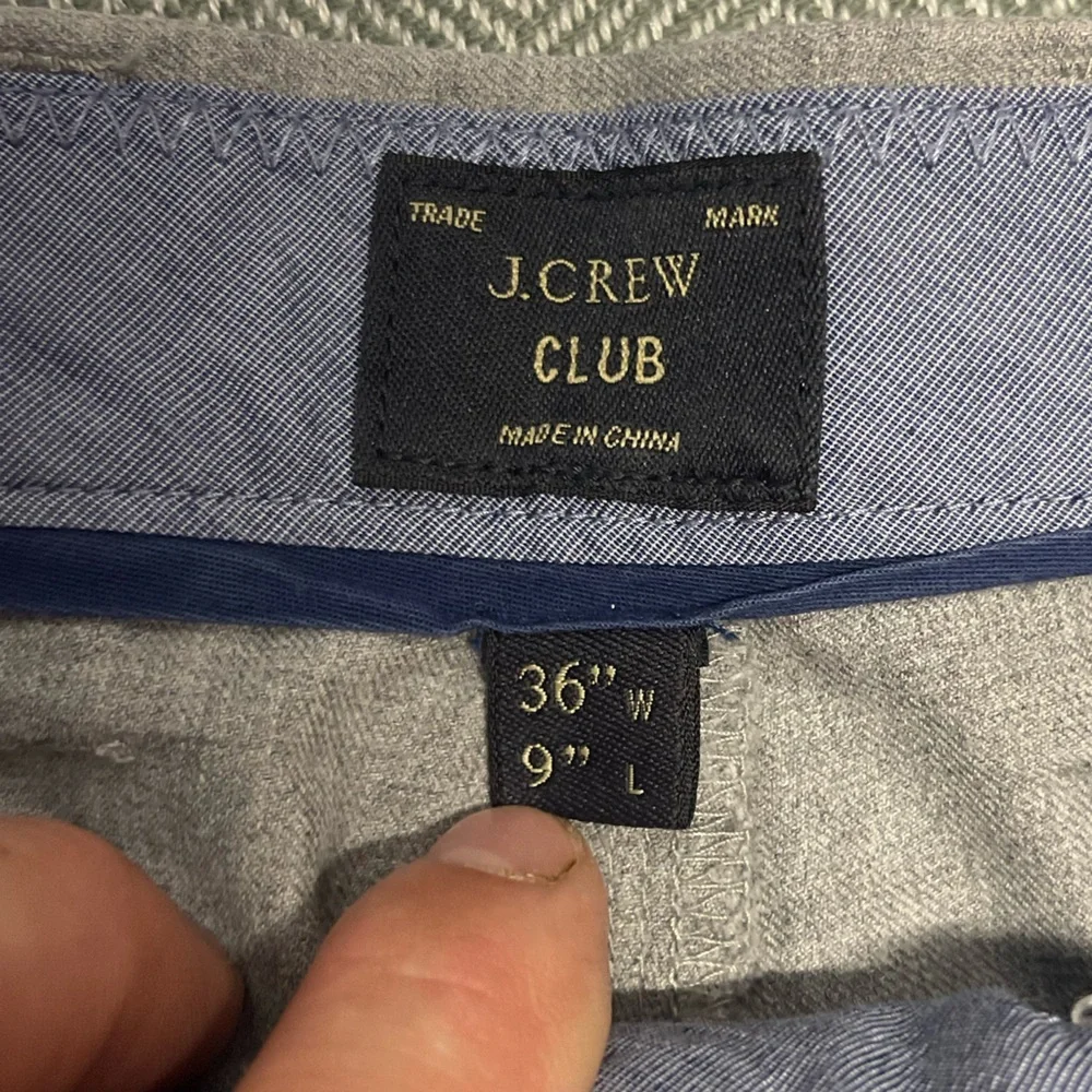 J Crew 9” Gray Shorts‎ Size 36